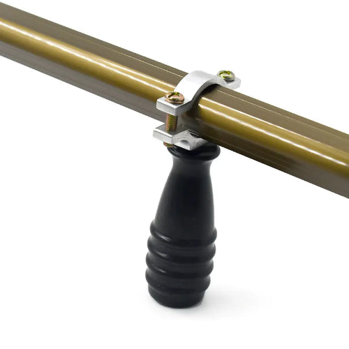 Varilla ajustable profesional para caza y pesca tirachinas telescópico puntero laser + 100g bolas de barro - vista 4