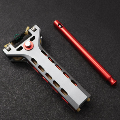 Tirachinas profesional con cargador automático de bolas, aluminio CNC alta precisión - vista 4