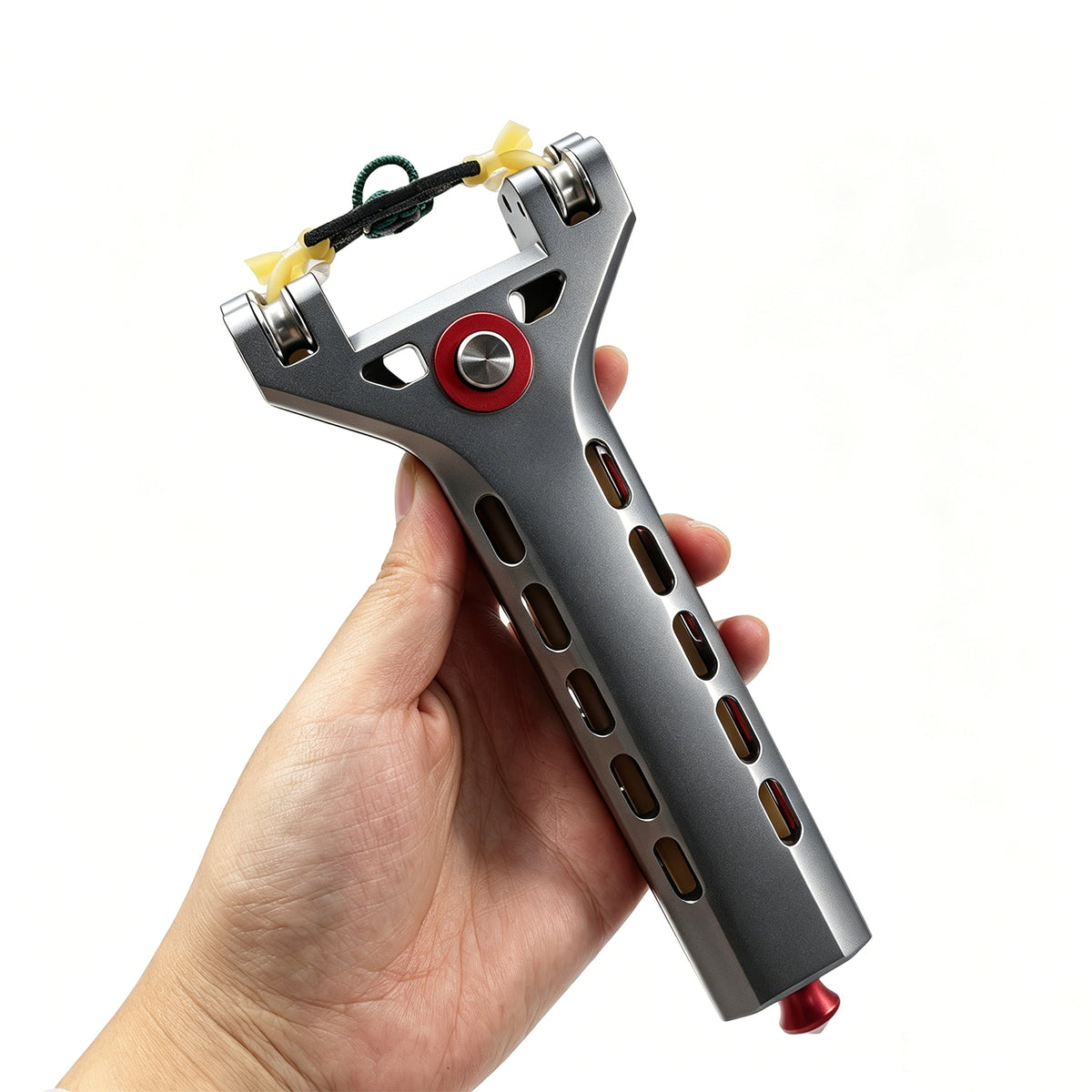 Tirachinas profesional con cargador automático de bolas, aluminio CNC alta precisión