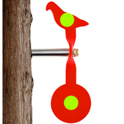 Objetivo Giratorio de Acero 3MM para Tirachinas | Diana Metálica Bidireccional Súper Resistente para Práctica de Puntería