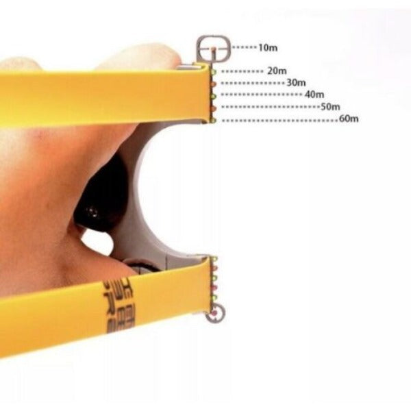 Tirachinas profesional con mango de madera para caza con estuche incluido - vista 10