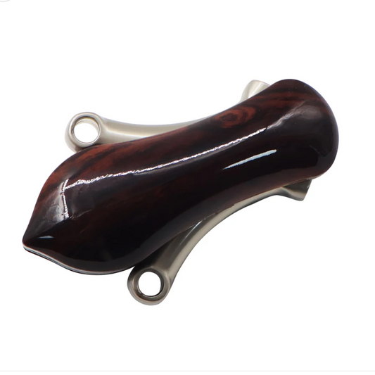 Tirachinas profesional plegable mango de madera y acero inoxidable, compacto premium outdoor - vista 2