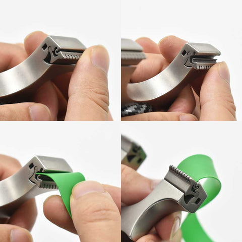 Tirachinas profesional de acero inoxidable y fibra de carbono – Potente, preciso y ergonómico [TIRACHINAS PREMIUM VIP]