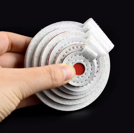 6 mini dianas bullseye para tirachinas 3-8cm, objetivos de precisión portátiles microfibra