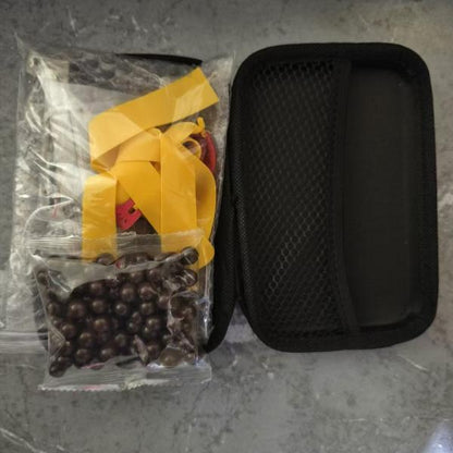 Tirachinas profesional con mango de madera para caza con estuche incluido - vista 4